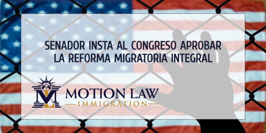 Senador de California apoya la reforma migratoria integral