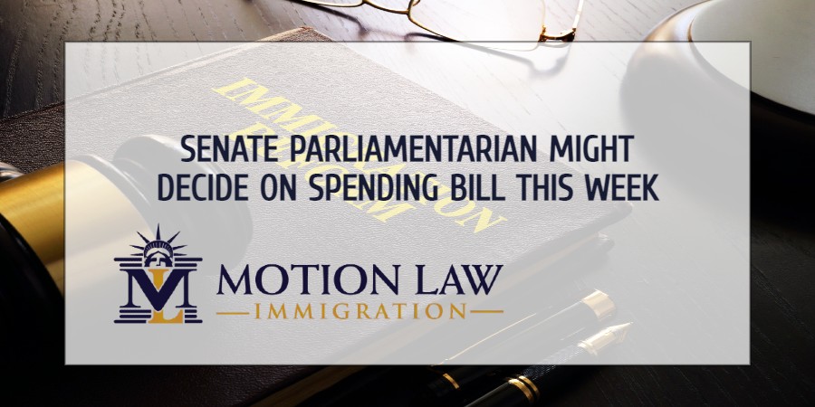 Senate Parliamentarian to comment on immigration provisions soon