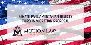 Senate Parliamentarian rejects third attempt at immigration reform