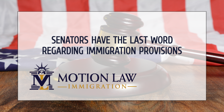 Senators are now responsible for immigration reform