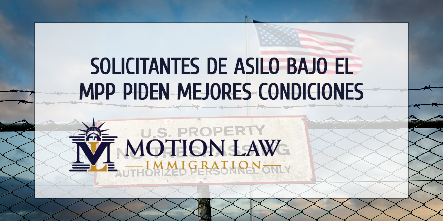 Solicitantes de asilo piden ayuda al gobierno de México