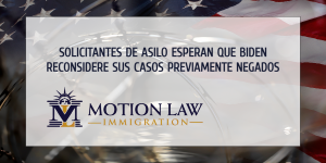 Solicitantes de asilo con casos previamente negados esperan poder entrar a USA