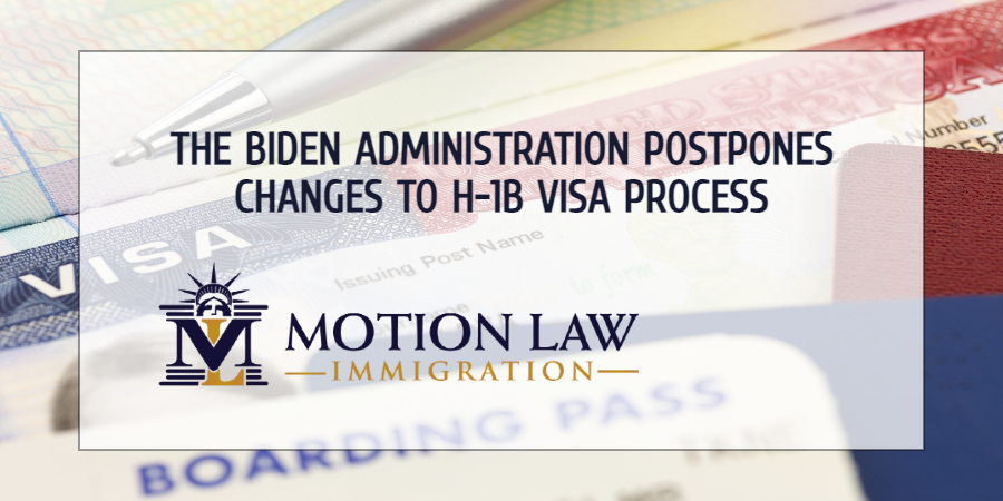 DHS postpones changes to H-1B Visa Lottery