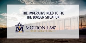 Acting on the border situation is a necessity