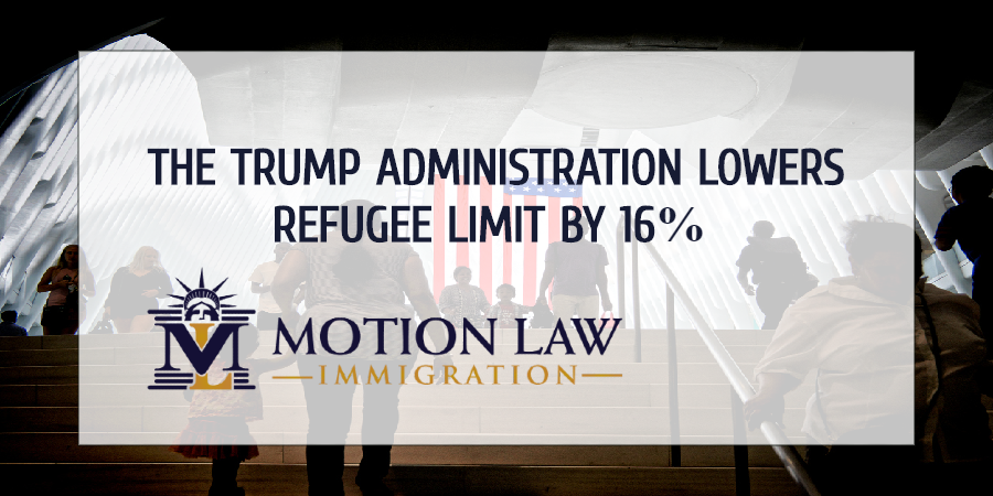 Trump government reduced refugee limit to only 15.000