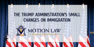 Trump's government implemented more than 400 changes in the immigrations sector