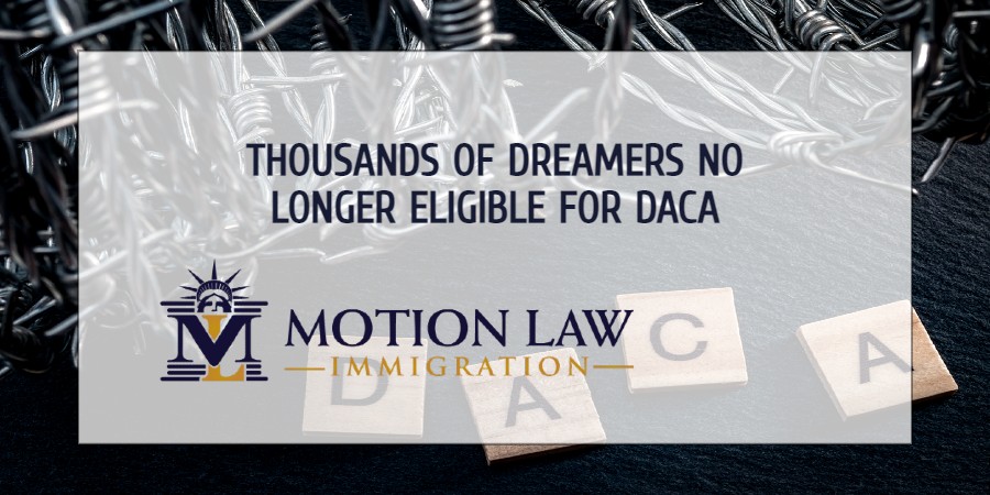 First generation of Dreamers not eligible for DACA