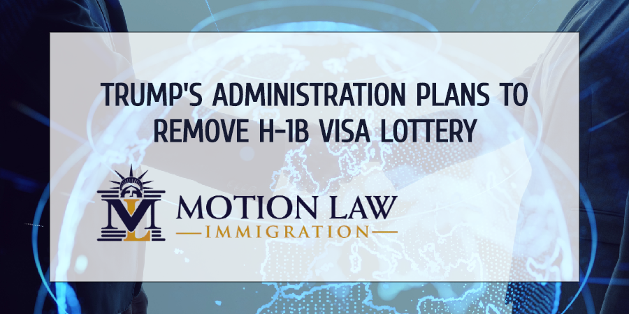 DHS proposes eliminating H-1B visa lottery