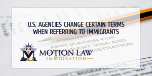 The Biden administration orders immigration entities to change certain terminology