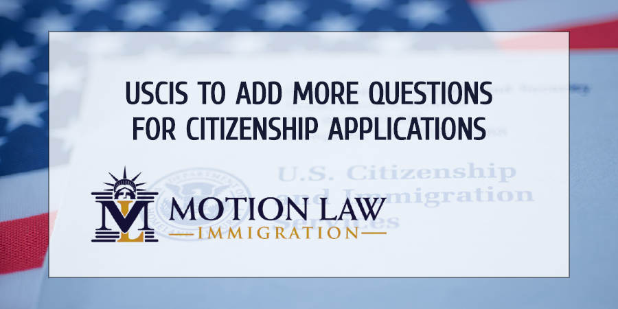 The USCIS increases naturalization test difficulty