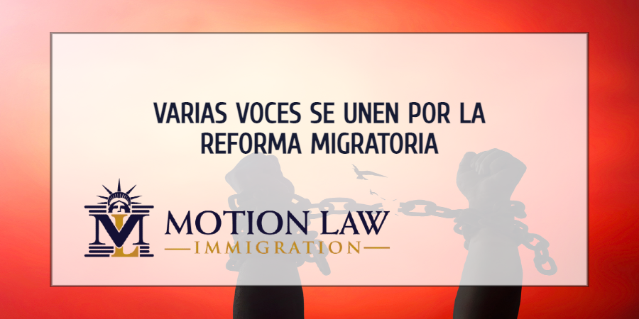 Un eco alrededor de los Estados Unidos por la reforma migratoria