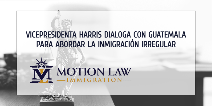 Harris ya está siguiendo la orden del presidente Biden con respecto a la inmigración irregular