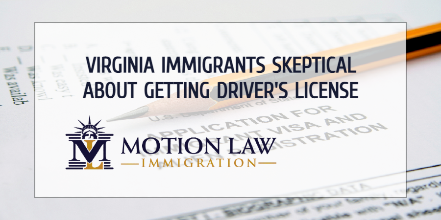 Undocumented immigrants in Virginia fear getting a driver's license