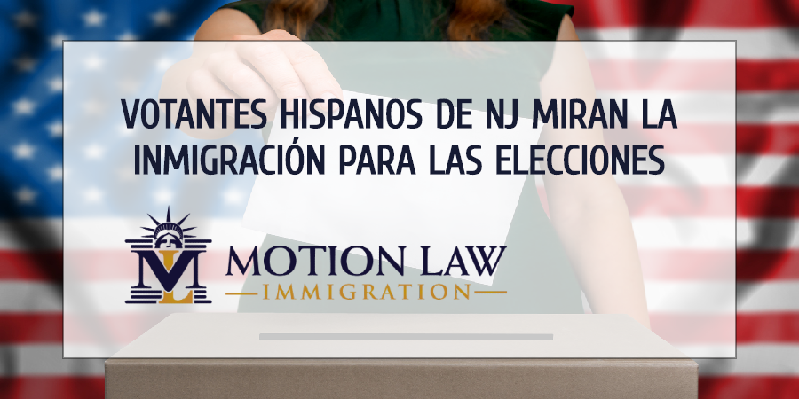 Votantes hispanos de NJ piensas inmigración debería tener más reelevancia durante elecciones