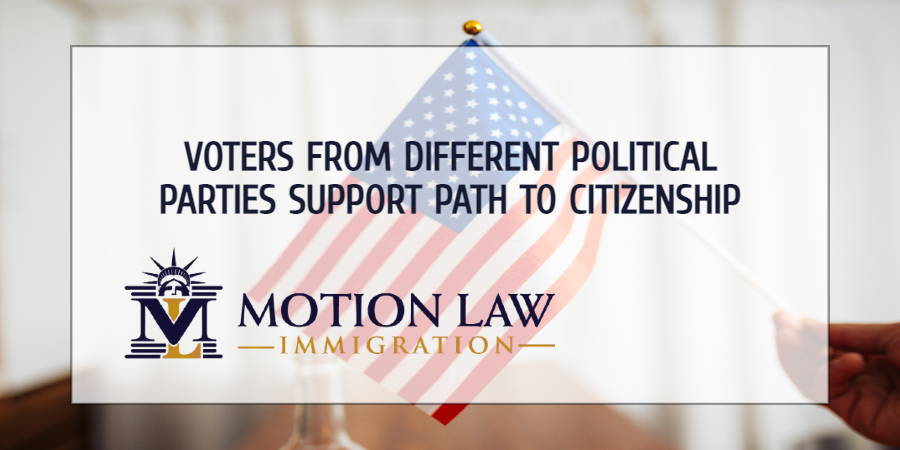Battleground states also support the path to citizenship