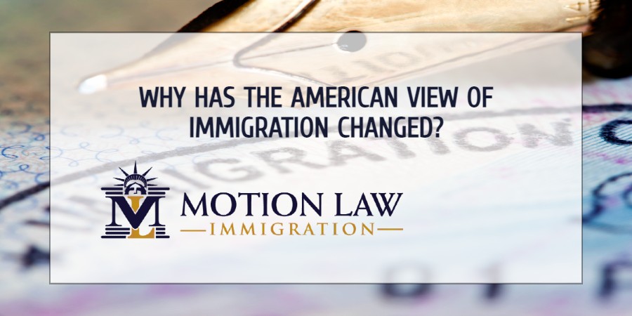 Understanding changes in the American view of immigration