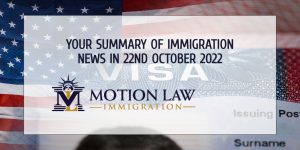 Your Summary of Immigration News in 22nd October 2022